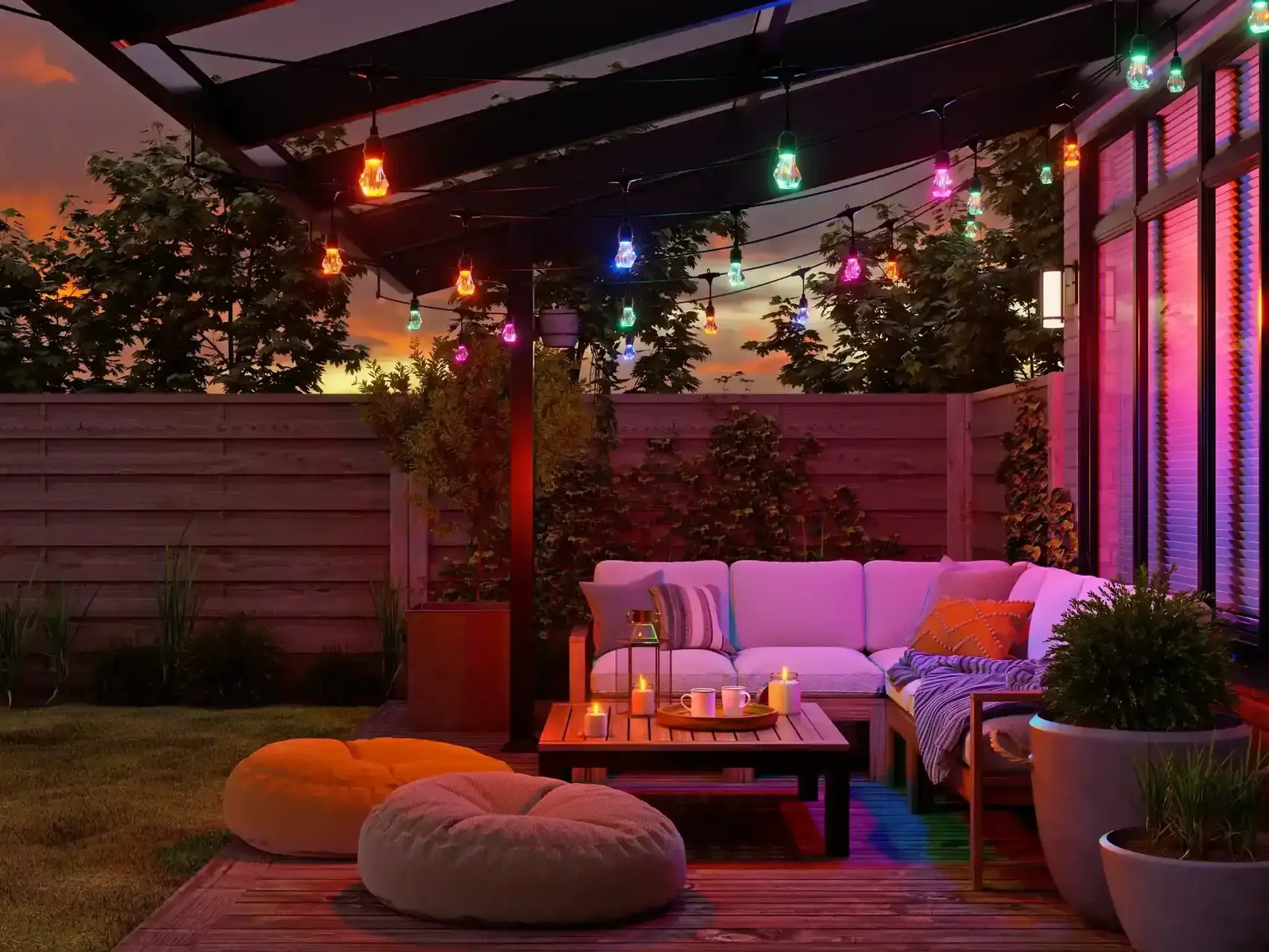 How to Hang Outdoor String Lights From Siding, image size:1700x1275